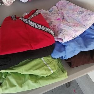 Scrubs by SB 3 Sets + Bonus Bottoms 7 Pieces